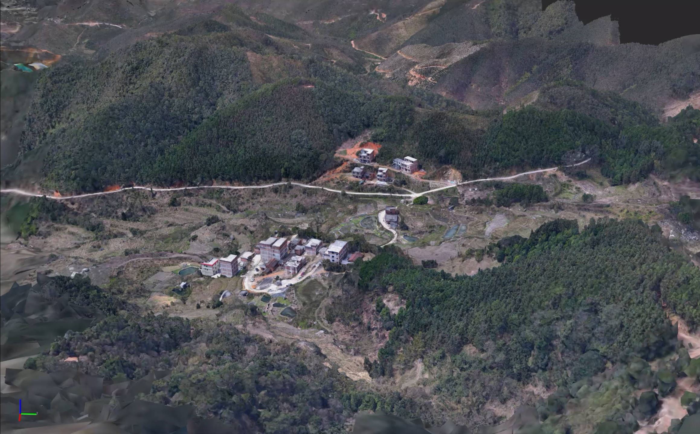 大场景山区建模